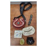 Beaded purses bracelet etc