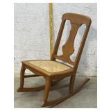 Birds Eye Maple T-Back Rocker