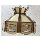 Leaded Glass Haning Light 15ï¿½