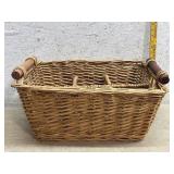 Wicker Basket w/ Dividers