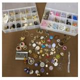 Necklaces, earrings etc *most earrings clipon,