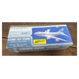 tin Pan Am Boeing 747 flying jet plane