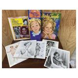 Hardcover Shirley Temple book, 4 black and white