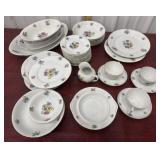 P&R German art deco partial set