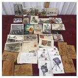 Risquï¿½ postcards, photos, letters etcï¿½