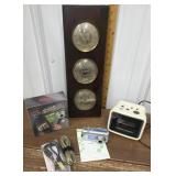 108Kodak, Canon cameras, barometer, alarm clock