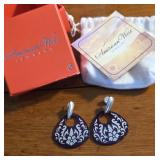 925 Pr gorgeous carved abalone American West