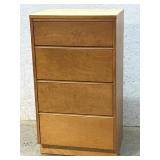 Mid-Century 4 Drawer Dresser 24/18/42