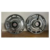 Pair of 60ï¿½s 70ï¿½s Chevy SS 14ï¿½ Hubcaps