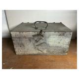 Vintage USMC Wood Box 10ï¿½x13ï¿½x10ï¿½