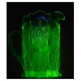 Beautiful John B Higbee Antique Paneled Thistle