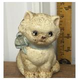 Hubley cast iron cat bank