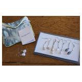 Pearl earrings incl 925 Pearlfection w/bag &