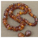 .925 Silver Clasp/clip Earrings And Necklace