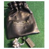 Honora 925 cultured pearl ring