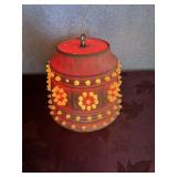Vintage 60ï¿½s Lawnware Hanging Swag Lamp