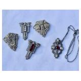 Art Deco Jewelry Lot