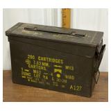 Metal ammunition box