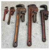Ridged Pipe Wrenches (5)