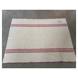 Cornell virgin wool blanket approx. 47x58