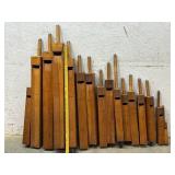 Wooden Bellows (16) various sizes