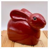Red Pottery Rabbit