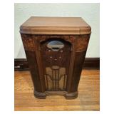 Vintage Wood Cabinet Radio Shell