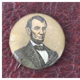 Abraham Lincoln political pin