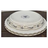 Longaberger deep dish pie plate