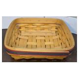 1998 Square Longaberger Basket