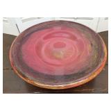 Large Murano art glass bowl - beautiful - notice