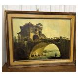 Old Bridge, large framed print *not perfect