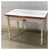 Enamel Top Kitchen Table 40/25/29