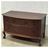 Claw Foot Princess Dresser 42/22/27