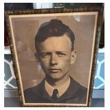 19 3/4ï¿½x16 1/4ï¿½ Captain Charles A Lindbergh