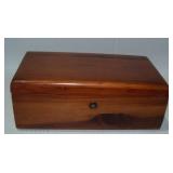 Vintage LANE Mini Cedar Hope Chest Trinket