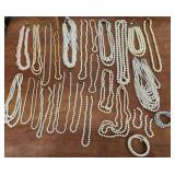 Pearl necklaces