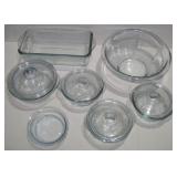 7 Fire King Philbe Sapphire Blue Ovenware Anchor