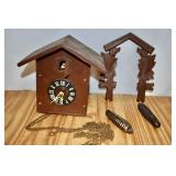 Box of Cuckoo Clocks for Parts-Repair. Some