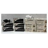 Finial Tops / 6 Black & 6 White- Cast