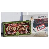 Pair of Repro. Tin Signs