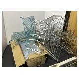 Record holders and shelf brackets NOS