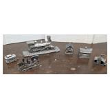 Pewter - locomotive, Boyd Perry houses, trinket