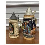 2 German Steins