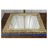 Retro mirror, 1950s plastic frame