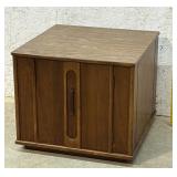 Mid- Century 1 Door End Table 24/24/20