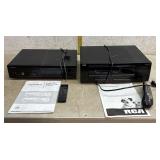 RCA Stereo Cassette Deck & Optimus Compact Disk