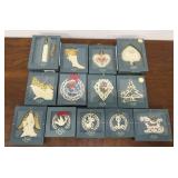 Lenox (13) ornaments in box