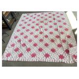 vintage Chenille bedspread approx. 96x86