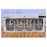 New "Card Party" Pub Glasses